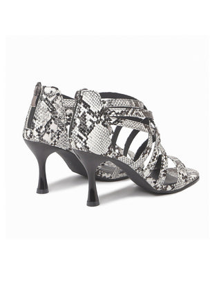 Carla | White/Black Snake - Glamourous Grace