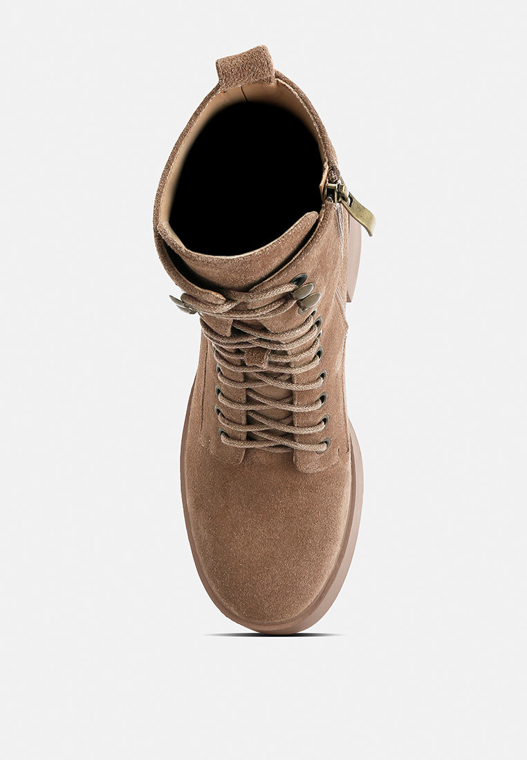 Carmac High Ankle Platform Boots - Glamourous Grace