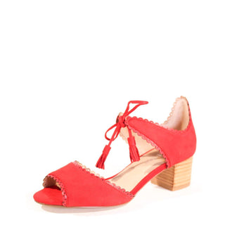 Casino Block-Heel Sandals - Glamourous Grace