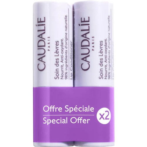 Caudalie Lip Care Duo Set of 2 Sticks