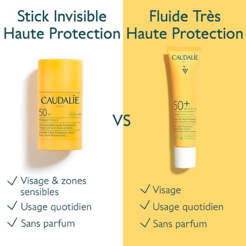 Caudalie Vinosun Protect SPF50 High Protection Invisible Stick - Glamourous Grace