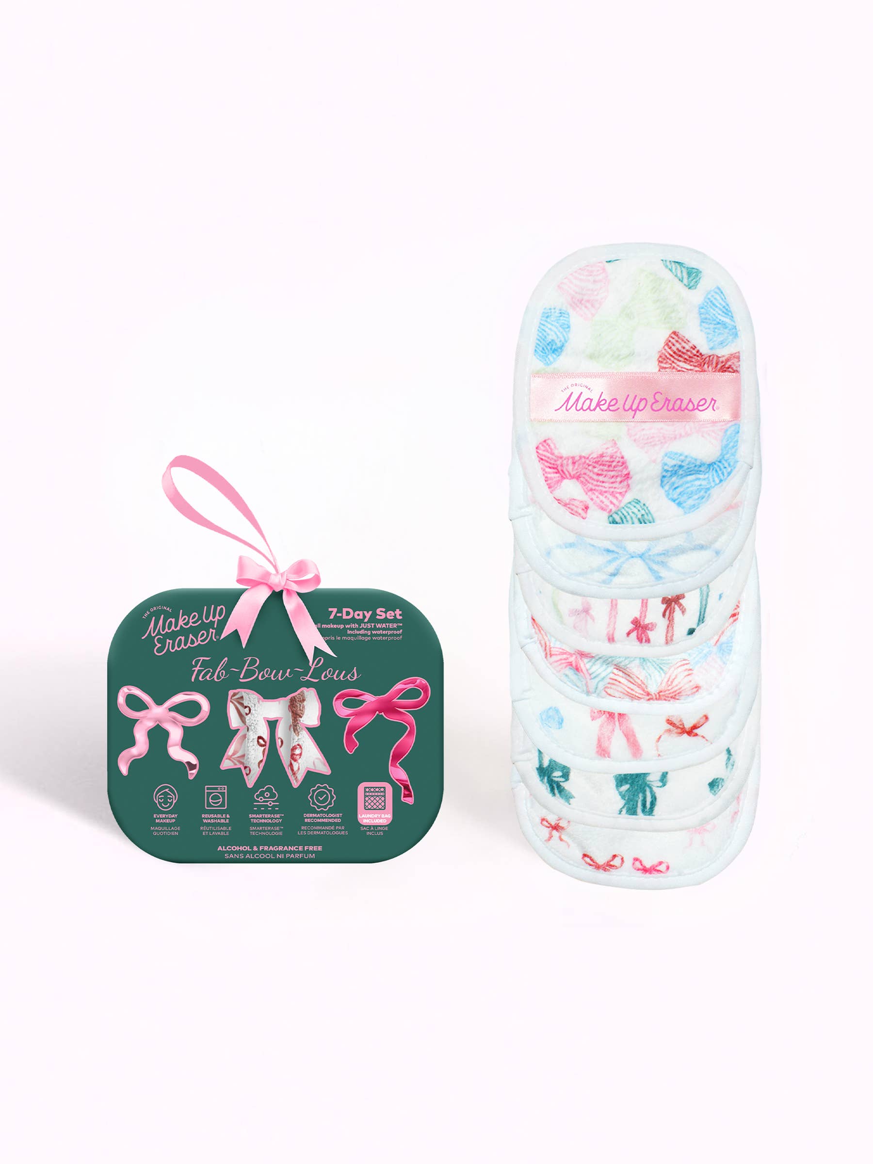 Fab-BOW-lous 7-Day Makeup Eraser Set