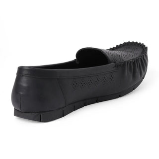 Aveline - Black Loafers
