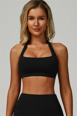 The Bold Halter Sports Bra Shorts 2-Piece Set