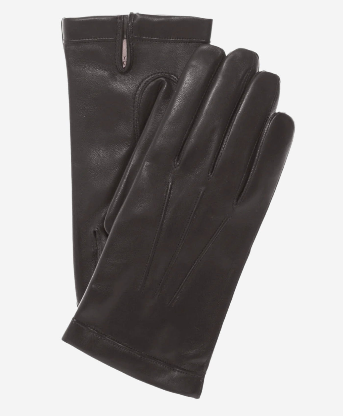 CC3001 (black) - Men's Italian cashmere lined leather gloves - Glamourous Grace