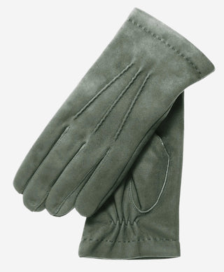 CC3117 (slate) - Men's Italian cashmere lined suede formal dress gloves - Glamourous Grace