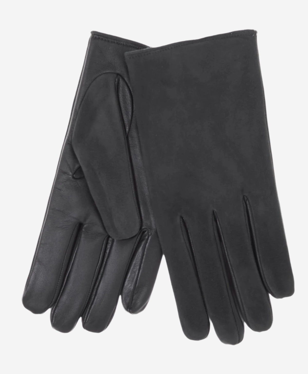 CC3556 (black) - Men’s Italian touchscreen suede and lambskin gloves with cashmere lining - Glamourous Grace
