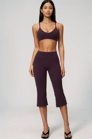 The Zura Sports Bra Capri Leggings 2-Piece Set