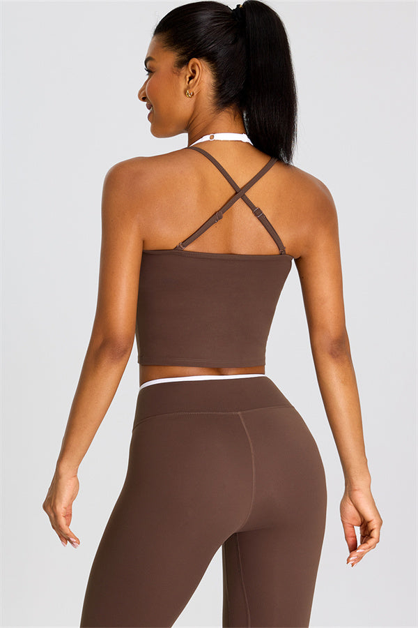 The Dwell Crop Top Leggings 2-Piece Set