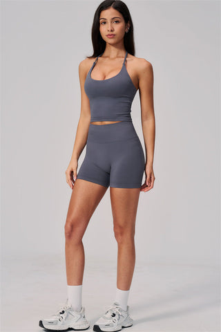 The Align Halter Tank Top Shorts 2-Piece Set