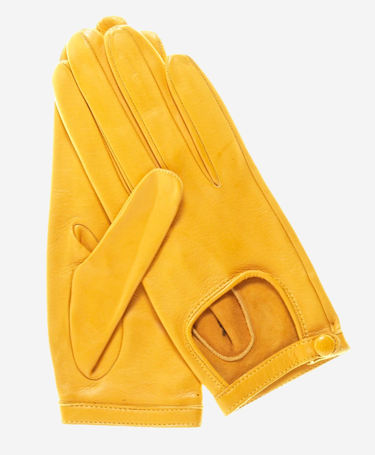 CD4244 (goldenrod) - Women’s classico Italian lambskin driving gloves - Glamourous Grace
