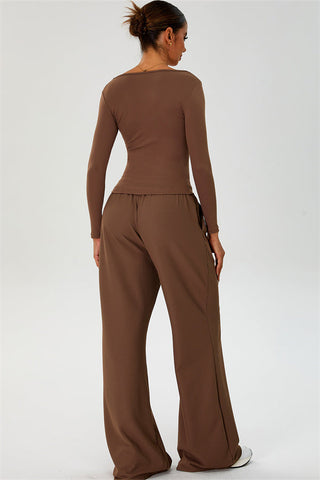 The Rush Long Sleeve T-shirt Sweatpants 2-Piece Set