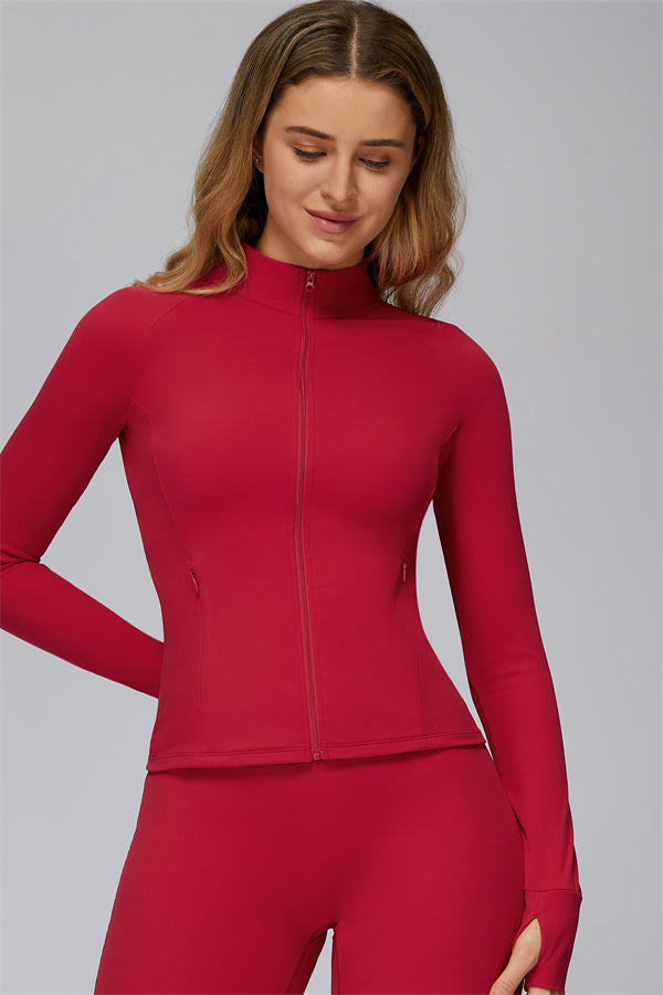 The Radiance Pure Zip Jacket - Glamourous Grace