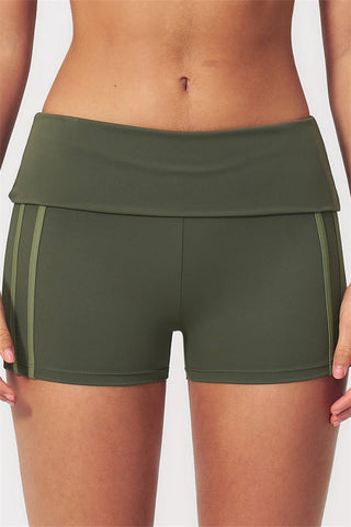 The Evoke Racerback Sports Bra Shorts 2-Piece Set