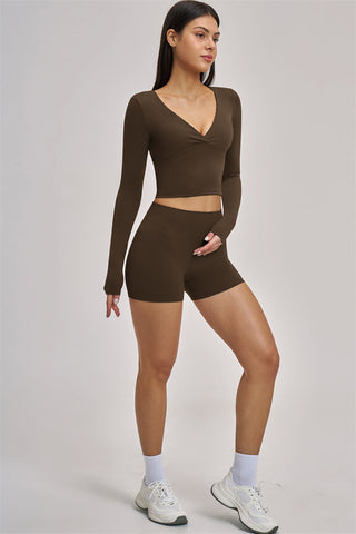 The Swoon Long Sleeve Crop top