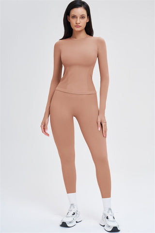 The Whim Long Sleeve T-shirt Leggings 2-Piece Set