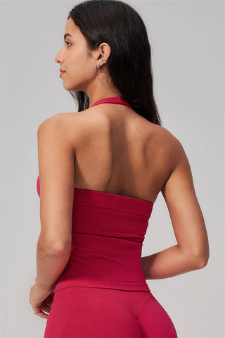 The Align V-Halter Top Flared Leggings 2-Piece Set