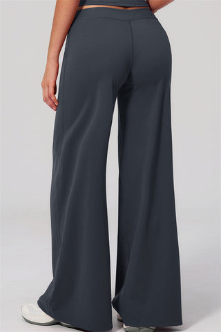 The Revive Crop Top Straight Leg Pants 2-Piece Set