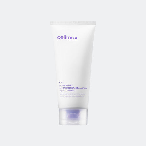 celimax Derma Nature Relief Madecica pH Balancing Foam Cleansing 150ml - Glamourous Grace