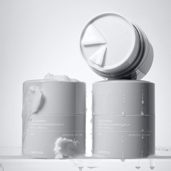 celimax Dual Barrier Purifying Cleansing Balm Set 50ml+50ml(Refill) - Glamourous Grace