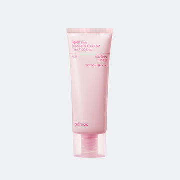 celimax Heart Pink Tone Up Sun Cream SPF50+ PA++++ 40ml - Glamourous Grace