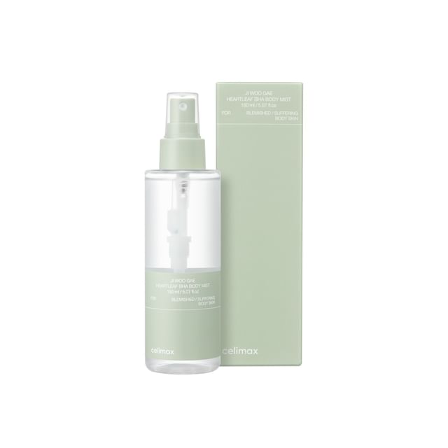 celimax JI WOO GAE Heartleaf BHA Body Mist 150ml - Glamourous Grace