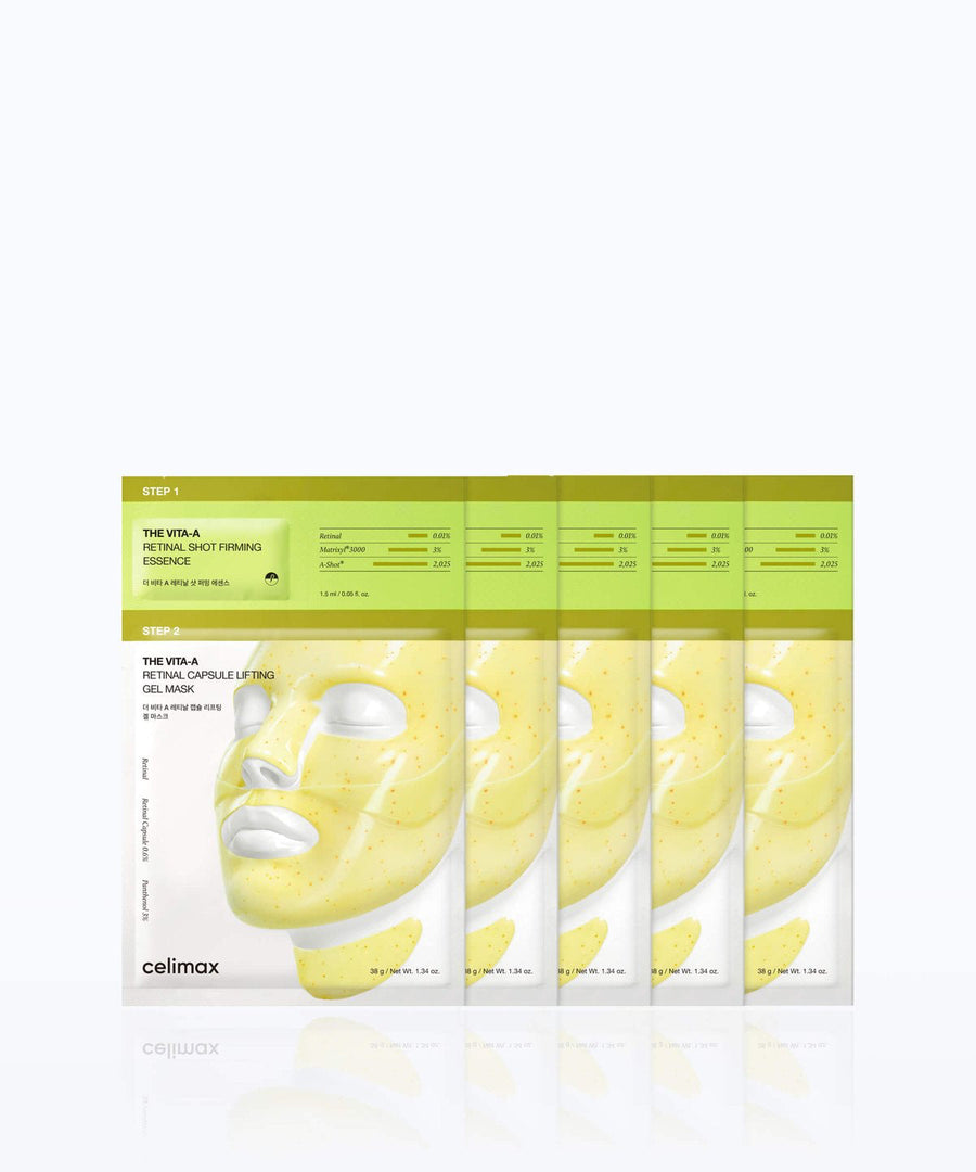 celimax The Vita-A Retinal 2-Step Gel Mask 4ea - Glamourous Grace
