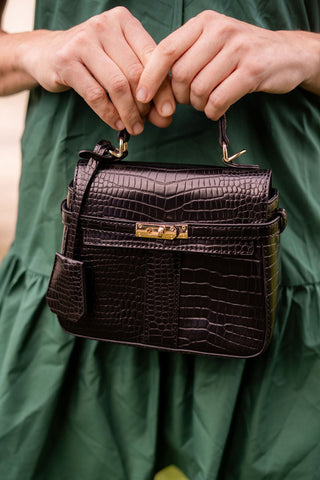 Celine Croc Handbag - Glamourous Grace