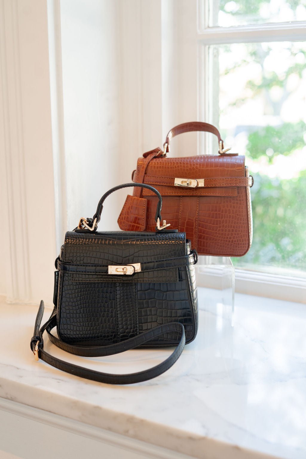 Celine Croc Handbag - Glamourous Grace