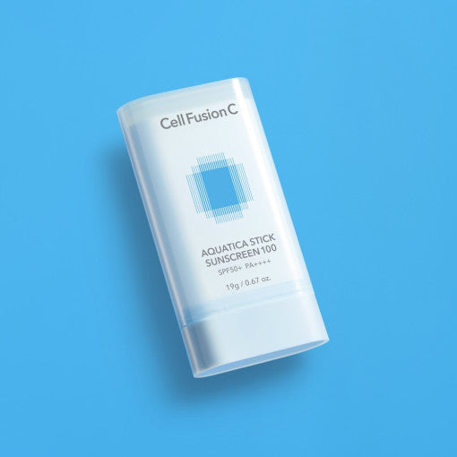 [Cell Fusion C] Aquatica Stick Sunscreen 100 SPF50+ PA++++ 19g - Glamourous Grace