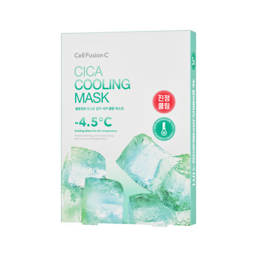 [Cell Fusion C] Cica Cooling Mask 27g X 5ea - Glamourous Grace