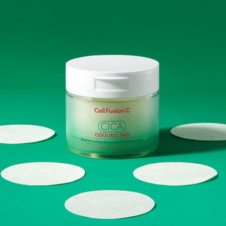 [Cell Fusion C] Cica Cooling Pad (70 Pads) 180ml - Glamourous Grace