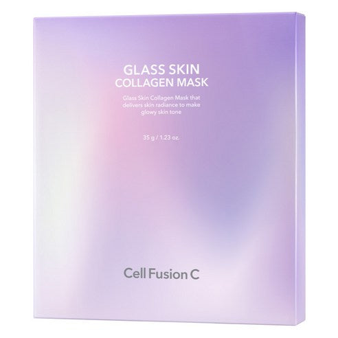 [Cell Fusion C] Glass Skin Collagen Mask Sheet 35g X 5ea - Glamourous Grace