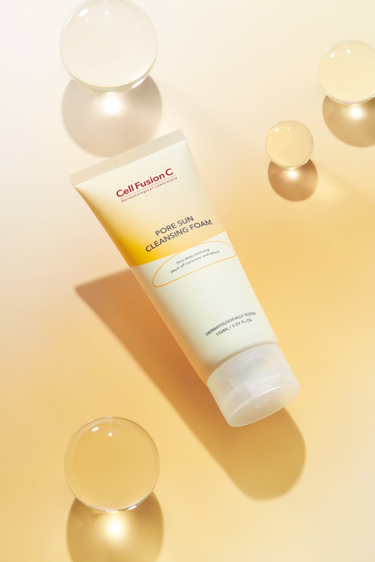 [Cell Fusion C] Pore Sun Cleansing Foam 150ml - Glamourous Grace
