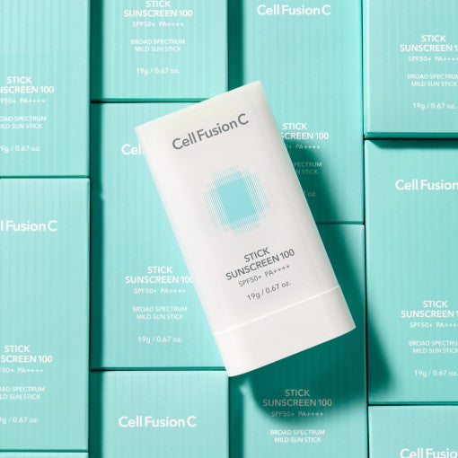 [Cell Fusion C] Stick Sunscreen 100 SPF50+/PA++++ 19g - Glamourous Grace