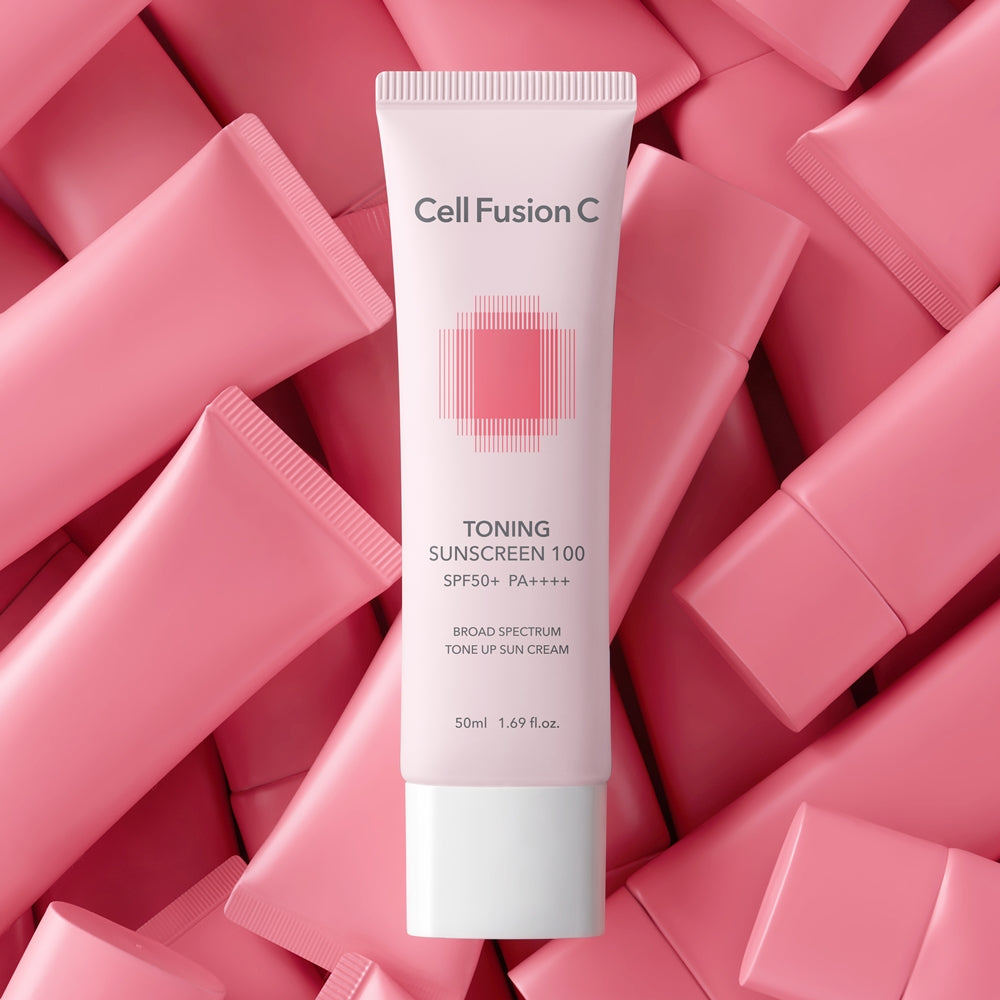 [Cell Fusion C] Toning Sunscreen SPF 50+ / PA++++ 50ml - Glamourous Grace