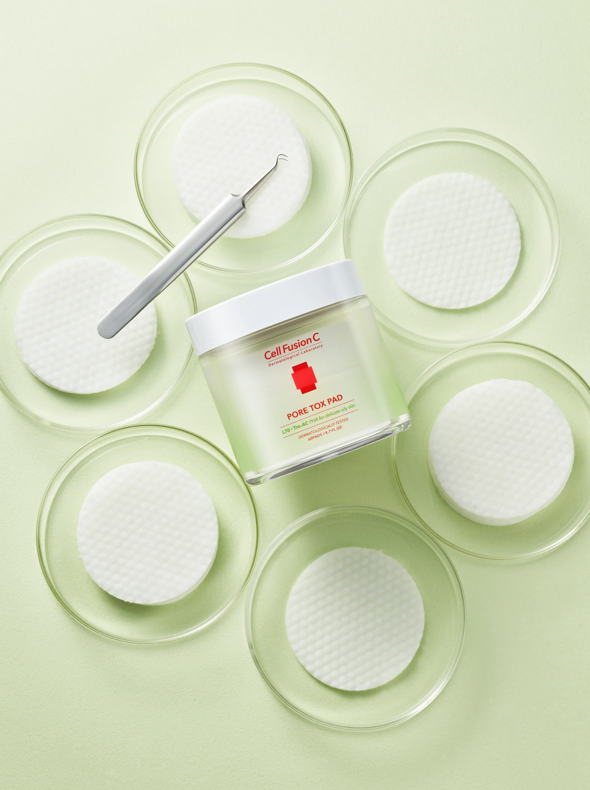 [Cell Fusion C] TRE.AC Pore Tox Pad (60 pads) - Glamourous Grace