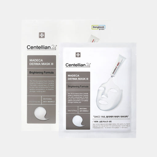 CENTELLIAN24 MADECA DERMA Mask 3 Brightening Formula 23ml X 10ea - Glamourous Grace