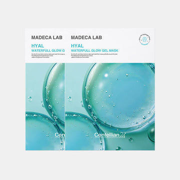 CENTELLIAN24 MADECA LAB Hyal Waterfull Glow Gel Mask 23ml X 5ea - Glamourous Grace