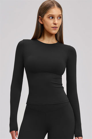 The Dynamic Long Sleeve T-shirt Straight Leg Pants 2-Piece Set