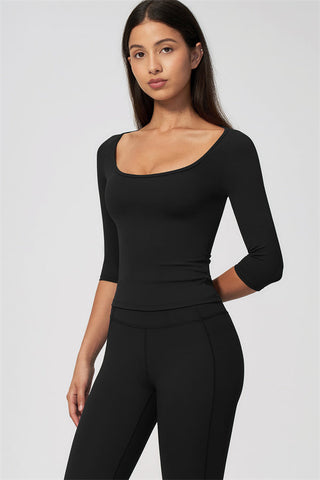 The RiseFit Half-Sleeve T-Shirt Leggings 2-Piece Set
