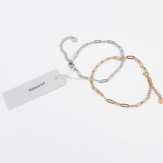 Chanelle Charm Bar Bracelets - WATERPROOF