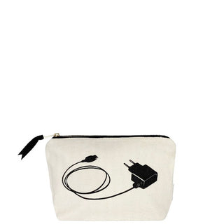 Charger Pouch – Cream - Glamourous Grace