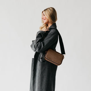 Woven Willow Camera Crossbody Bag