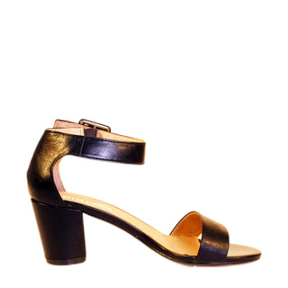 Elyse Faux Leather Sandal Heels - Glamourous Grace