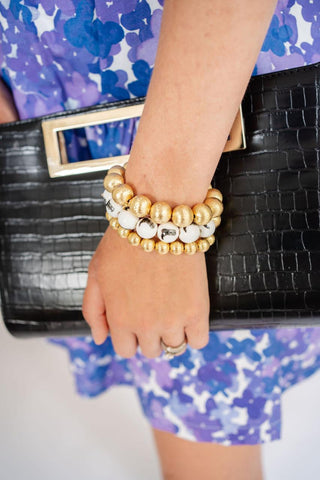 Chloe Croc Clutch - Glamourous Grace