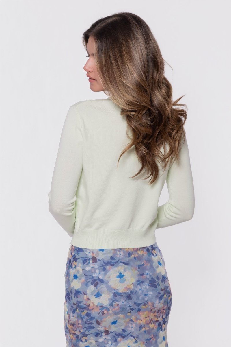 Chloe Cardigan (Light Mint)