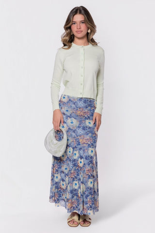 Chloe Cardigan (Light Mint)