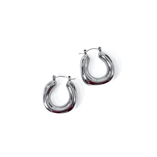 Chunky Geometric Hoops - WATERPROOF