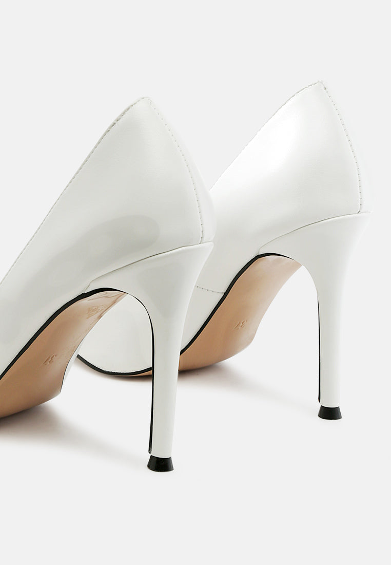 Cirrus Diamante Embellished Brooch Pumps - Glamourous Grace